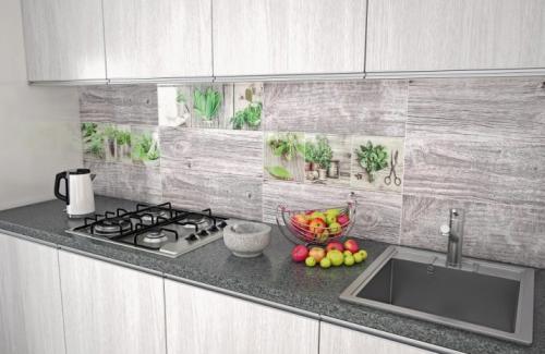 Фартук для кухни из керамической плитки. Способы укладки 15 Фартук для кухни из керамической плитки. Способы укладки 15