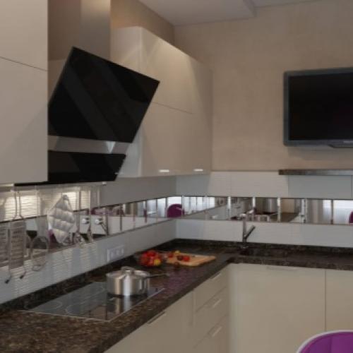 Фартук для кухни из керамической плитки. Способы укладки 05 Фартук для кухни из керамической плитки. Способы укладки 05