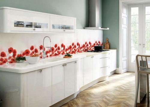 Фартук для кухни из керамической плитки. Способы укладки 11 Фартук для кухни из керамической плитки. Способы укладки 11