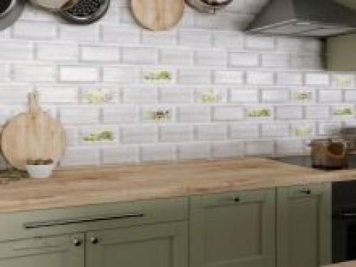 Фартук на кухню под кирпич своими руками. Что это такое?