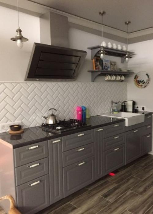 Фартук на кухню под кирпич своими руками. Что это такое?