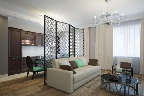 Как разделить однокомнатную квартиру на две комнаты. Способы зонирования однокомнатной квартиры