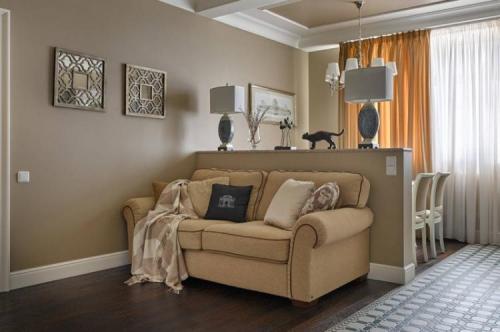 Как разделить однокомнатную квартиру на две комнаты. Способы зонирования однокомнатной квартиры