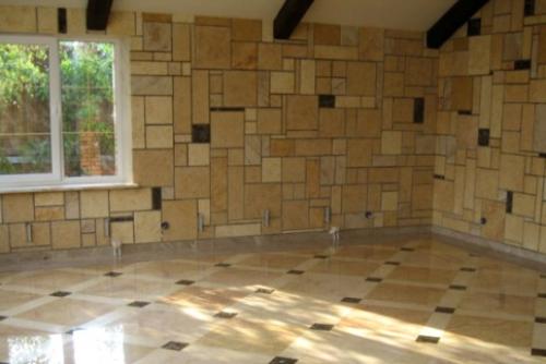 Варианты отделки стен в доме. Декоративная штукатурка