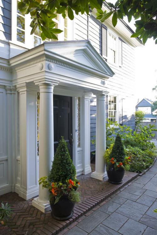 Какие архитектурные стили используют фронтоны дома. Декорирование дома с помощью греческих фронтонов: современный взгляд на античное прошлое