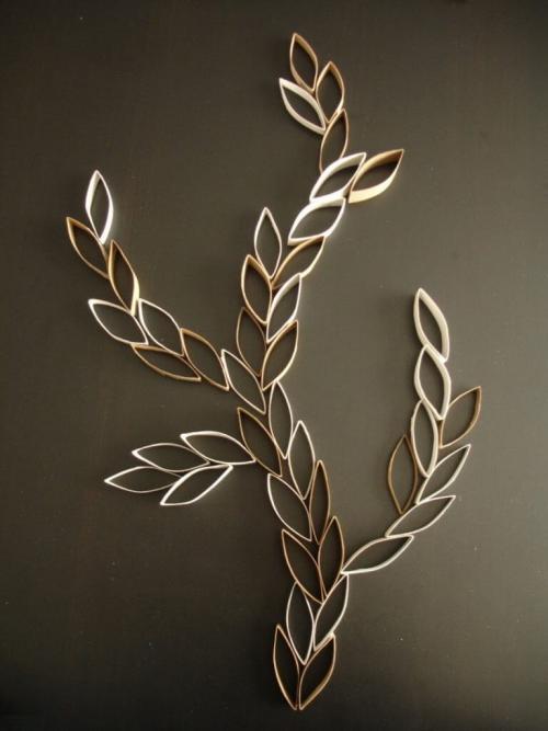 Декорация на стену. Декор стен подручными материалами