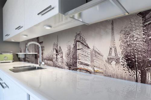 Какие преимущества имеет кухонный фартук из плитки по сравнению с другими материалами