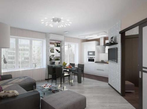 Бюджетный дизайн однокомнатной хрущевки. Дизайн однокомнатной хрущевки: размеры, ремонт, фото планировок однушки в 30, 40 и более квадратных метров (130 реальных проектов)