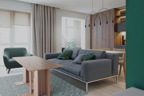 Как обустроить однокомнатную квартиру семье. Однокомнатная квартира для семьи с двумя детьми