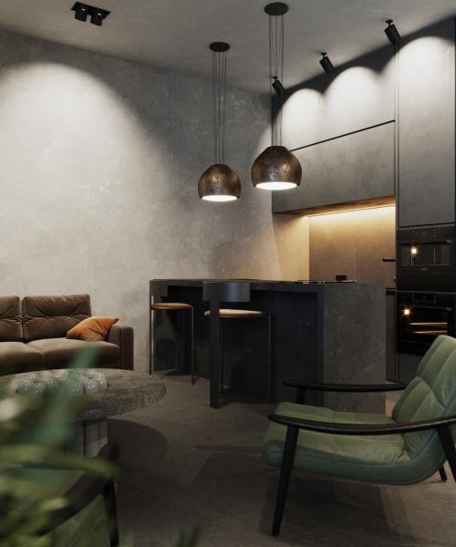 Кухня с островом совмещенная с гостиной. Минусы острова на
кухне-гостиной