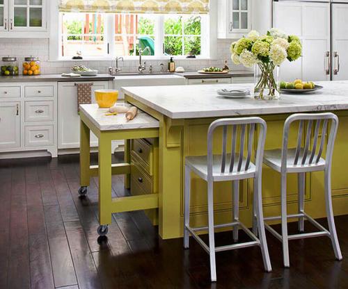 Кухонный остров со столом