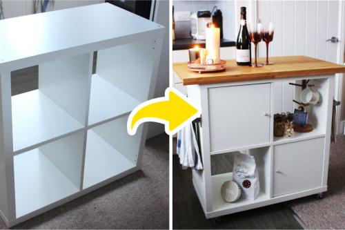 Как крепится кухонный остров. Хочу-могу: как сделать «дорогой» остров из дешевого стеллажа ИКЕА за 4 часа