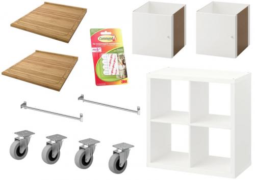 Как крепится кухонный остров. Хочу-могу: как сделать «дорогой» остров из дешевого стеллажа ИКЕА за 4 часа