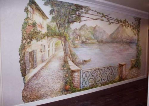 Роспись стен основы. Роспись стен в интерьере — особенности, варианты дизайна и стильные идеи сочетания в оформлении