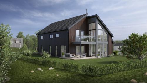 Покраска дома в скандинавском стиле. Дом в скандинавском стиле: готовые проекты, современный дизайн, удачное сочетание, фото, рекомендации и особенности планировки