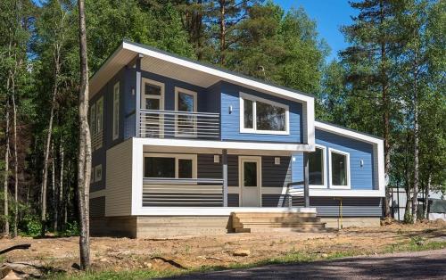 Современный дом в скандинавском стиле. Дом в скандинавском стиле: конструкция и оформление стен 05 Современный дом в скандинавском стиле. Дом в скандинавском стиле: конструкция и оформление стен 05