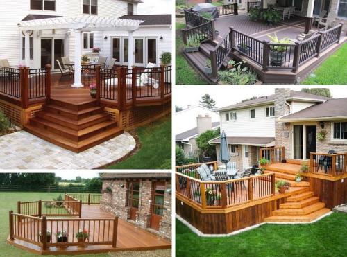 Крыльцо в скандинавском стиле. Фундамент для крыльца