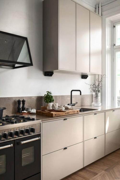 Фасады кухни в скандинавском стиле. Кухня в скандинавском стиле: 123 лучших оформления + советы дизайнера