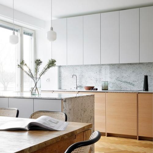 Фасады кухни в скандинавском стиле. Кухня в скандинавском стиле: 123 лучших оформления + советы дизайнера
