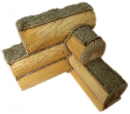 Какие материалы используются для уплотнения пазов в профилированном брусе. Современные ленточные межвенцовые утеплители