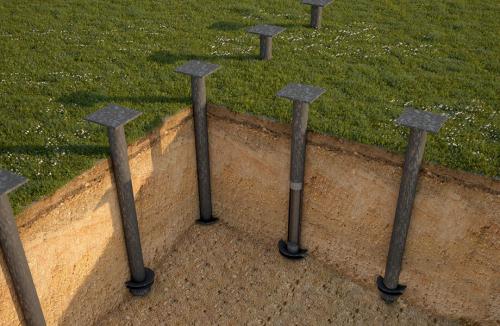 Как правильно собрать брус для строительства дома. Сооружение фундамента