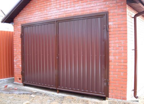 Как выбрать размер ворот для гаража в зависимости от типа автомобиля. Стандартные размеры гаражных ворот для легкового автомобиля в зависимости от типа ворот