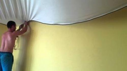 В какое время делать натяжной потолок. Специфика натяжных потолочных систем 02