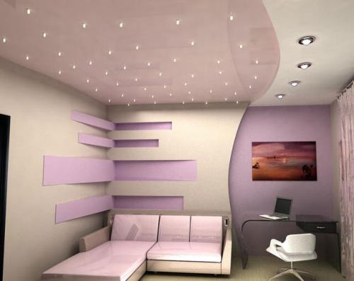 В какое время делать натяжной потолок. Специфика натяжных потолочных систем 01