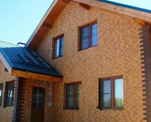 Самая дешевая отделка дома снаружи украина. Фасадные термопанели