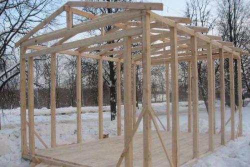 Чертеж каркаса бытовки своими руками. Каркас бытовки своими руками: пошаговая инструкция