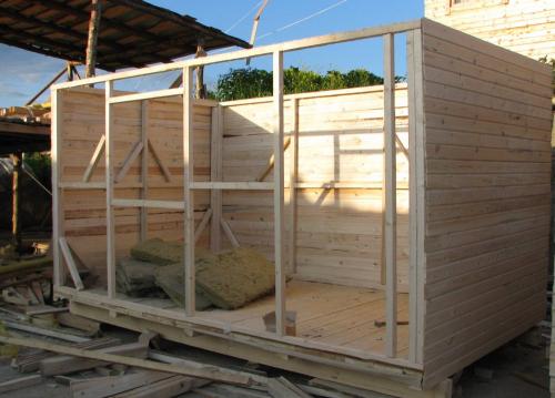 Металлический каркас для бытовки. Виды бытовок и каркасов