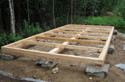 Бытовка с деревянным каркасом. Строим деревянную бытовку