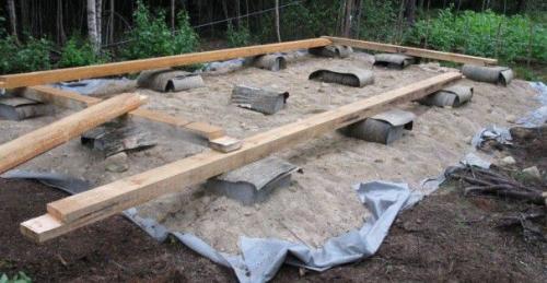 Бытовка с деревянным каркасом. Строим деревянную бытовку 02 Бытовка с деревянным каркасом. Строим деревянную бытовку 02