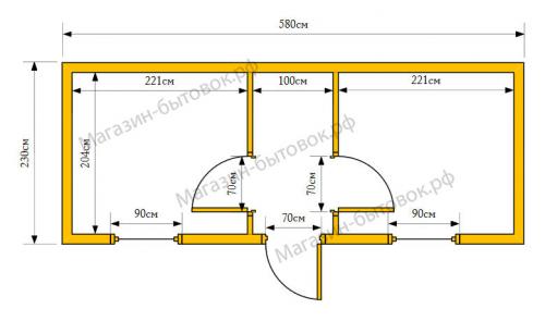 Чертежи проектов стандартных каркасных бытовок. Строительная бытовка: пошаговое руководство по сборке, смета и чертежи 03 Чертежи проектов стандартных каркасных бытовок. Строительная бытовка: пошаговое руководство по сборке, смета и чертежи 03
