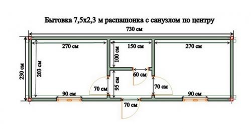 Изготовление бытовки 3 на 6 своими руками