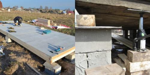 Фундамент для бытовки 6х3. Виды фундаментов под бытовку