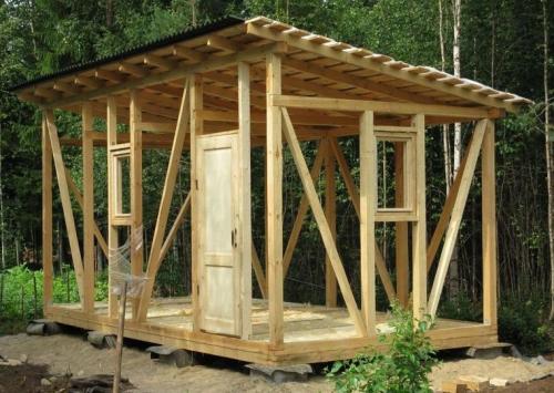 Бытовка своими руками: пошаговая инструкция. Как построить бытовку своими руками