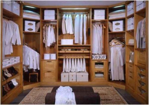 Дизайн гардеробной комнаты 4 кв м. Варианты расположения