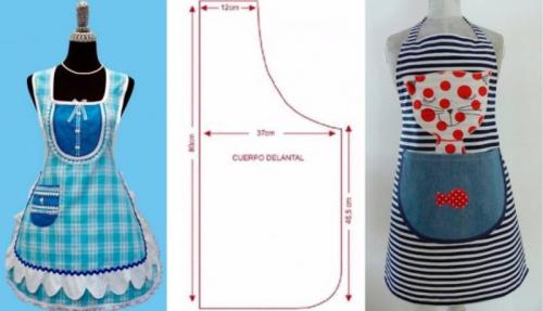 Какие инструменты необходимы для создания фартука. Выкройка фартука своими руками — шьем женский, мужской и детский фартук для кухни, сада, инструментов, на выпускной и последний звонок + фото
